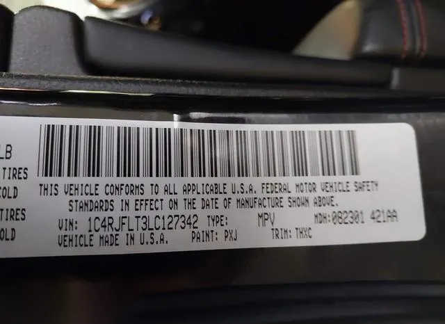 1C4RJFLT3LC127342 2020 2020 Jeep Grand Cherokee- Trailhawk 4X4 9