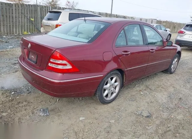 WDBRF61JX2F255348 2002 2002 Mercedes-Benz C 240 4