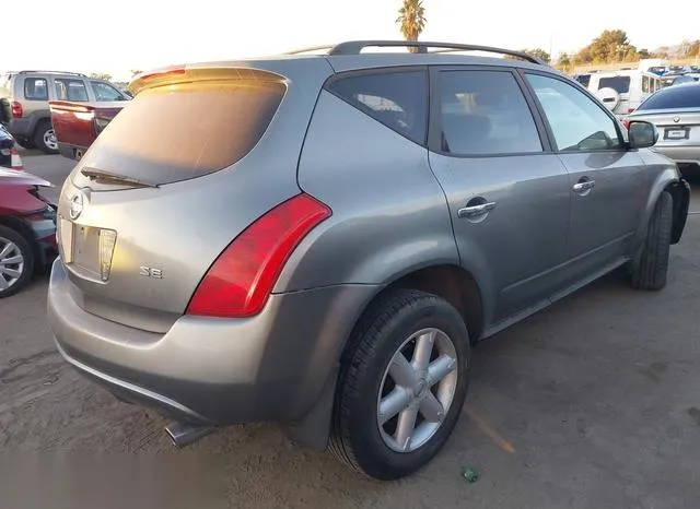 JN8AZ08T75W311832 2005 2005 Nissan Murano- SE 4