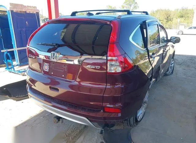 2HKRM4H78FH698437 2015 2015 Honda CR-V- Ex-L 4