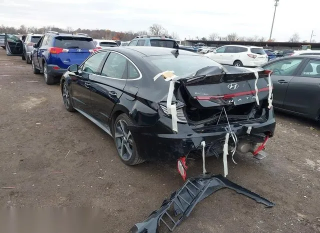 5NPEJ4J29MH065674 2021 2021 Hyundai Sonata- Sel Plus 3