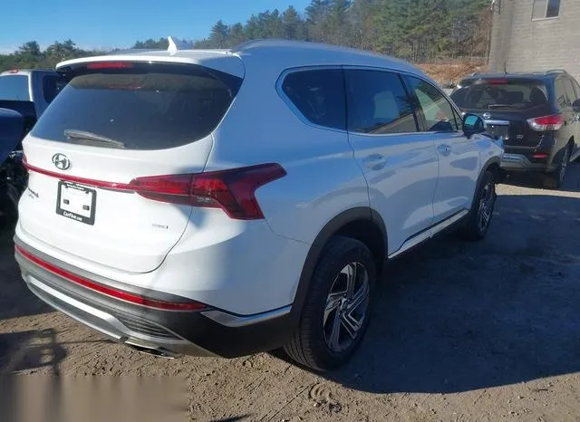 5NMS2DAJ6MH370229 2021 2021 Hyundai Santa Fe- Sel 4