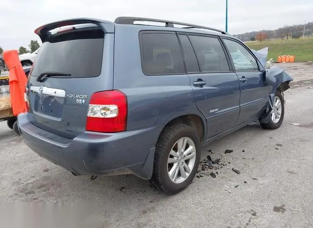 JTEDW21A660014315 2006 2006 Toyota Highlander- Hybrid Limit 4