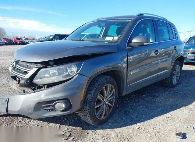 WVGBV3AX7EW611327 2014 2014 Volkswagen Tiguan- SE 2