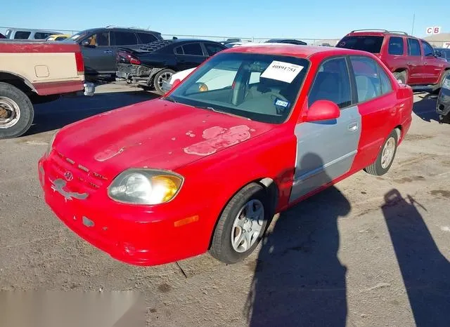 KMHCG45C65U585472 2005 2005 Hyundai Accent- Gls 2