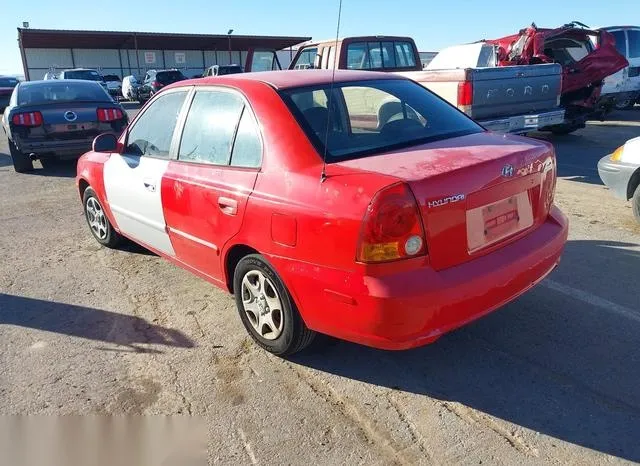 KMHCG45C65U585472 2005 2005 Hyundai Accent- Gls 3