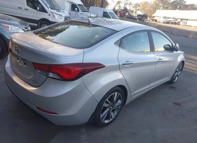 KMHDH4AE6EU038792 2014 2014 Hyundai Elantra- Limited 4