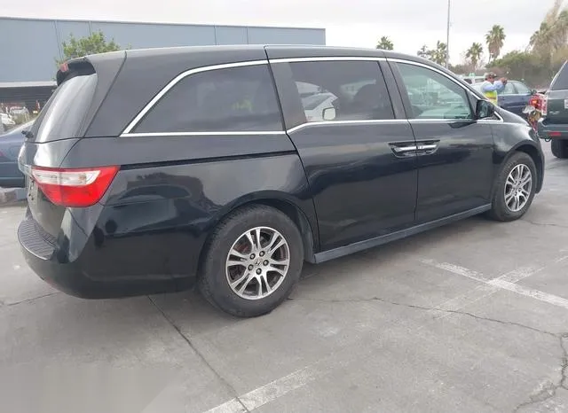 5FNRL5H65DB090757 2013 2013 Honda Odyssey- Ex-L 4