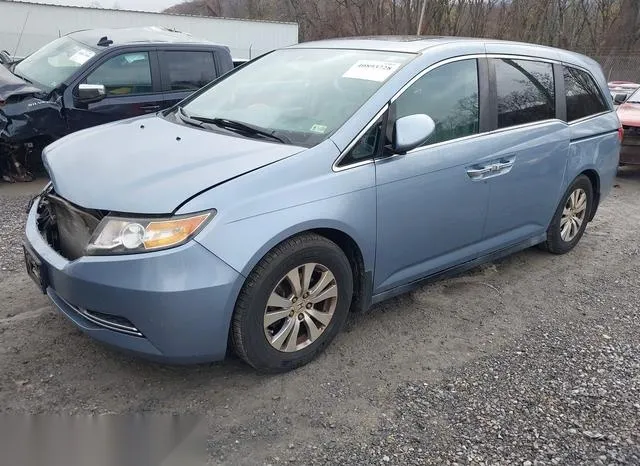 5FNRL5H61EB066859 2014 2014 Honda Odyssey- Ex-L 2