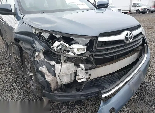 5TDJKRFH3GS500970 2016 2016 Toyota Highlander- Xle V6 6