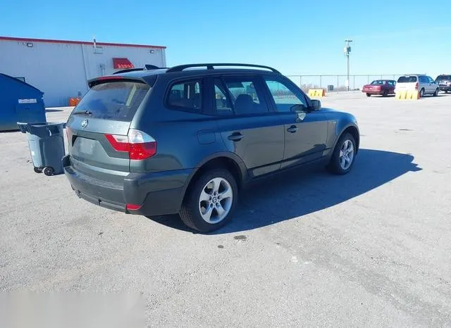 WBXPC93467WJ01739 2007 2007 BMW X3- 3-0SI 4