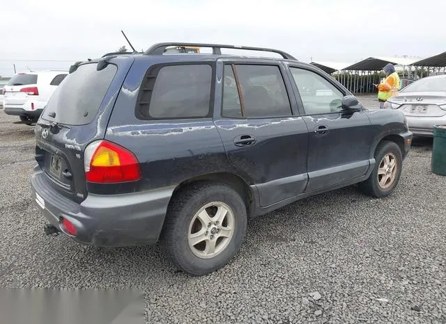 KM8SC73D74U729646 2004 2004 Hyundai Santa Fe- Gls 4