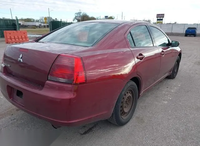 4A3AB36F37E070744 2007 2007 Mitsubishi Galant- Es/Se 4