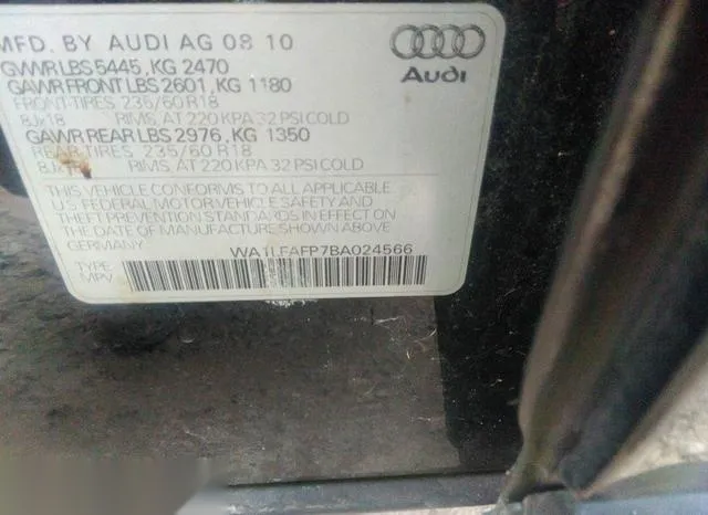 WA1LFAFP7BA024566 2011 2011 Audi Q5- 2-0T Premium 9