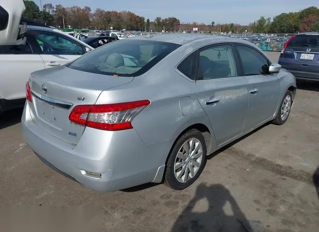 3N1AB7AP0DL664670 2013 2013 Nissan Sentra- SV 4