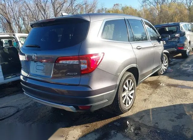 5FNYF6H50NB012677 2022 2022 Honda Pilot- Awd Ex-L 4