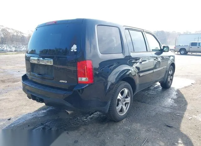 5FNYF4H75EB036317 2014 2014 Honda Pilot- Ex-L 4