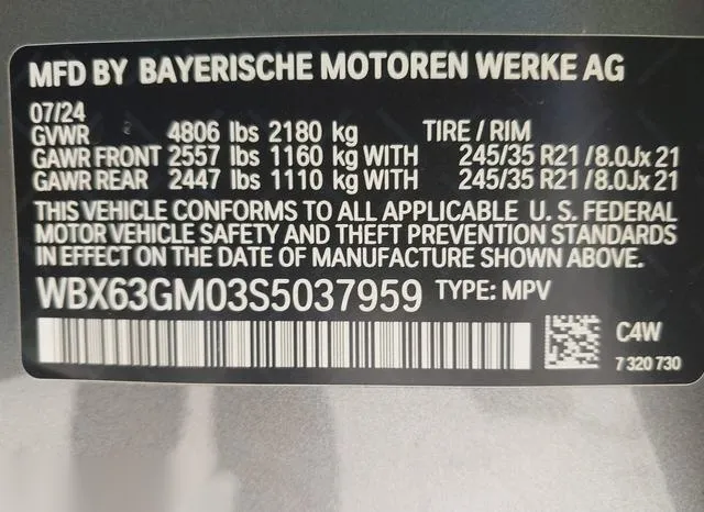 WBX63GM03S5037959 2025 2025 BMW X2- Xdrive28I 9