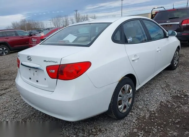 KMHDU4AD6AU939335 2010 2010 Hyundai Elantra- Gls 4