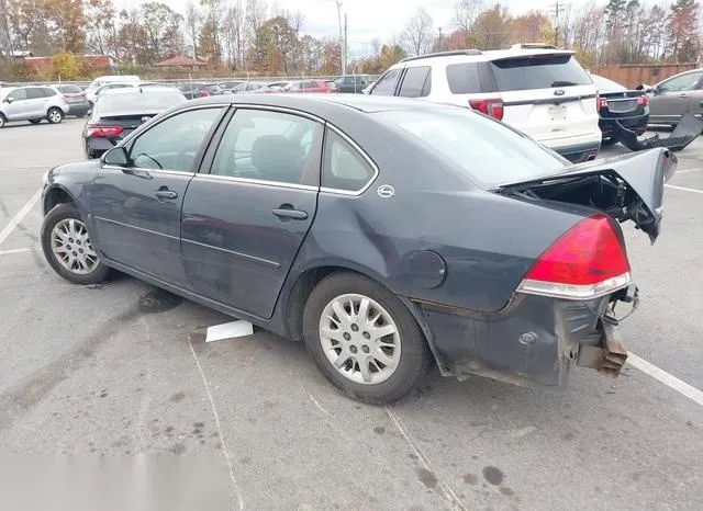 2G1WS583781353103 2008 2008 Chevrolet Impala- Police 3