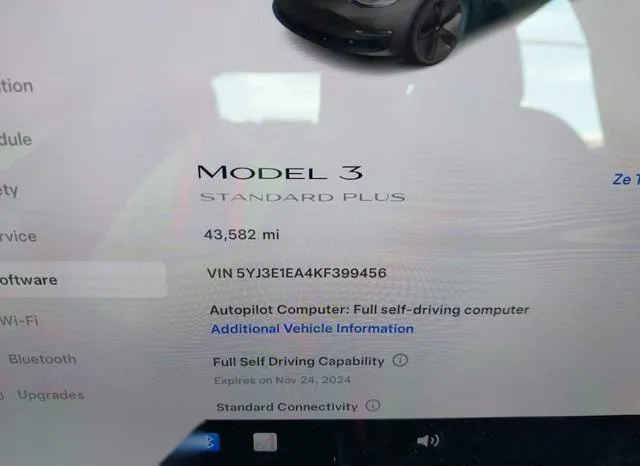 5YJ3E1EA4KF399456 2019 2019 Tesla Model 3 7