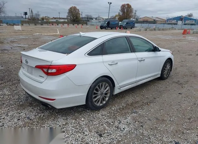 5NPE34AF3FH018124 2015 2015 Hyundai Sonata- Limited 4