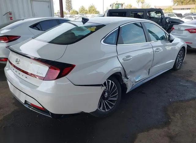 KMHL54JJ0MA031872 2021 2021 Hyundai Sonata- Limited 4