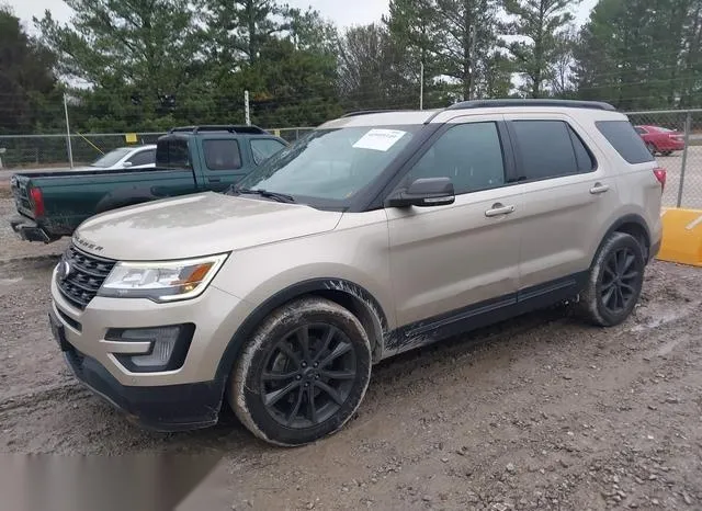 1FM5K7D84HGC31166 2017 2017 Ford Explorer- Xlt 2