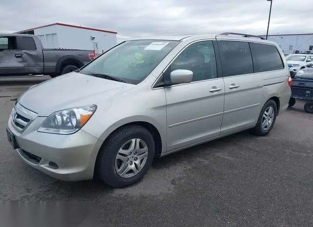 5FNRL38735B101091 2005 2005 Honda Odyssey- Ex-L 2