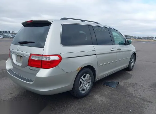 5FNRL38735B101091 2005 2005 Honda Odyssey- Ex-L 4