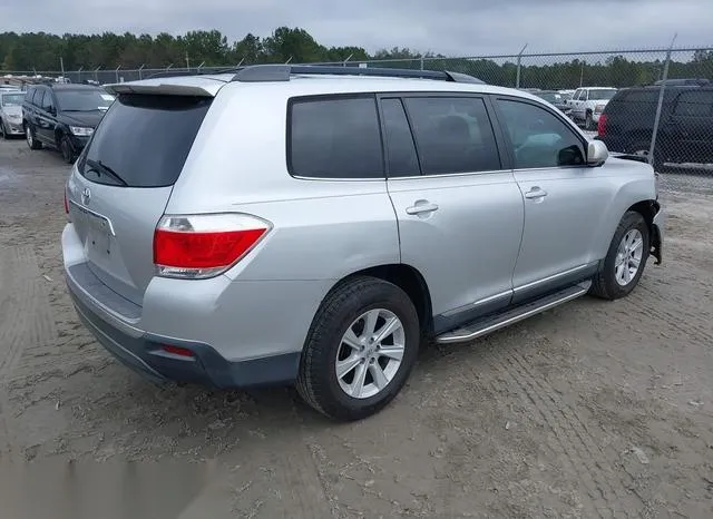 5TDZK3EH3DS116703 2013 2013 Toyota Highlander- Base Plus V6 4