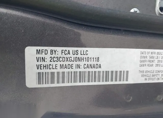 2C3CDXGJ0NH101118 2022 2022 Dodge Charger- Scat Pack Widebody 9