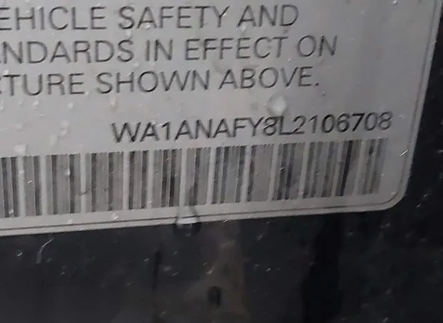 WA1ANAFY8L2106708 2020 2020 Audi Q5- Premium 45 Tfsi Quattr 9