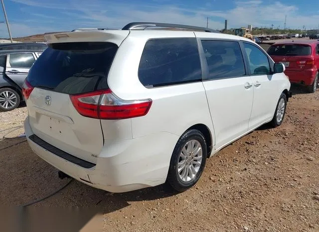 5TDYK3DC7FS680133 2015 2015 Toyota Sienna- Xle/Limited 4