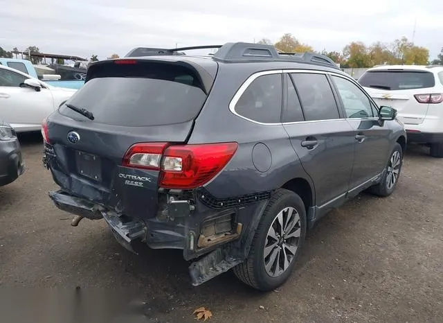 4S4BSALC6F3203895 2015 2015 Subaru Outback- 2-5I Limited 4