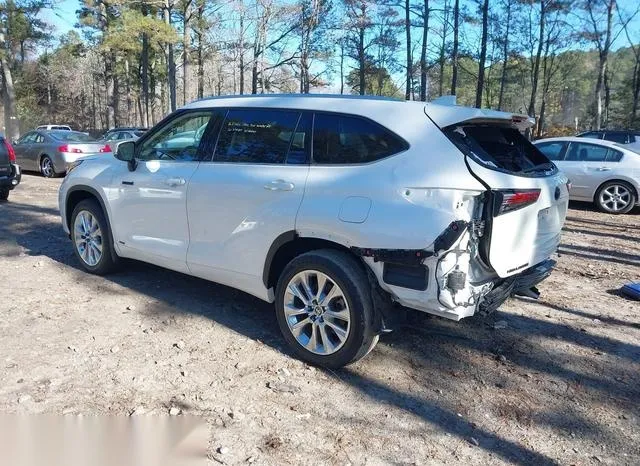 5TDXBRCH6MS016611 2021 2021 Toyota Highlander- Hybrid Limited 3