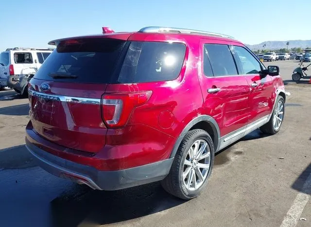 1FM5K7F81HGD90336 2017 2017 Ford Explorer- Limited 4