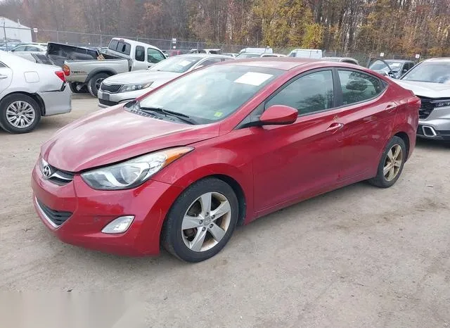 5NPDH4AE6DH434458 2013 2013 Hyundai Elantra- Gls 2