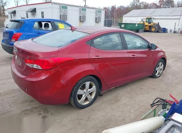 5NPDH4AE6DH434458 2013 2013 Hyundai Elantra- Gls 4