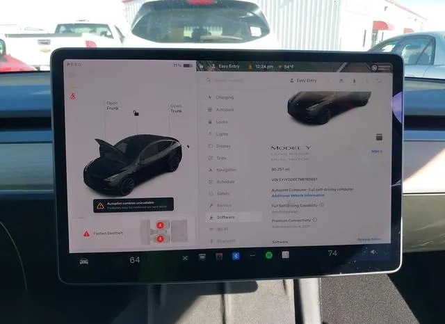 5YJYGDEE7MF185651 2021 2021 Tesla Model Y- Long Range Dual 7