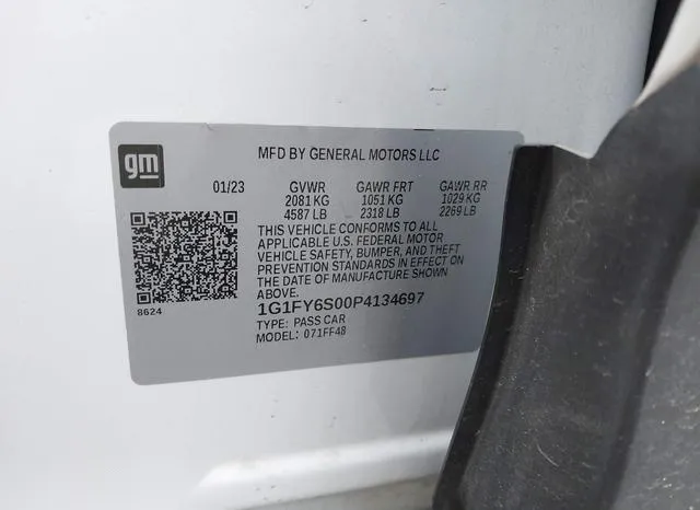 1G1FY6S00P4134697 2023 2023 Chevrolet Bolt Euv- Fwd Lt 9