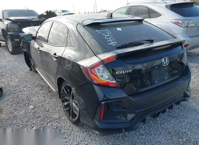 SHHFK7H4XMU230493 2021 2021 Honda Civic- Sport 3