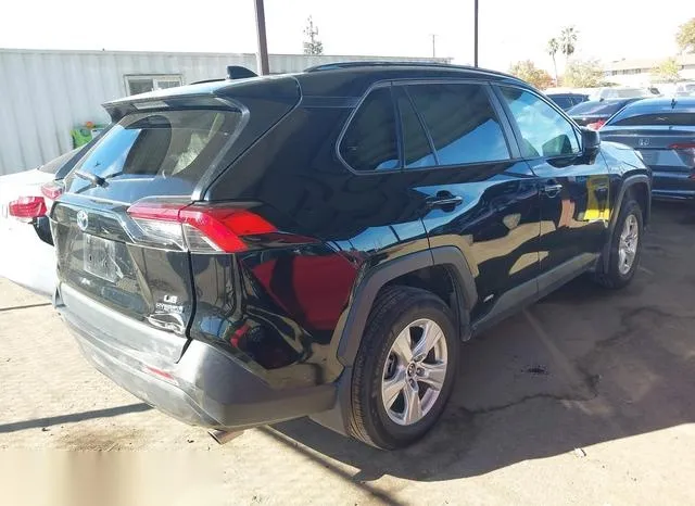 2T3LWRFVXLW094536 2020 2020 Toyota RAV4- Hybrid LE 4