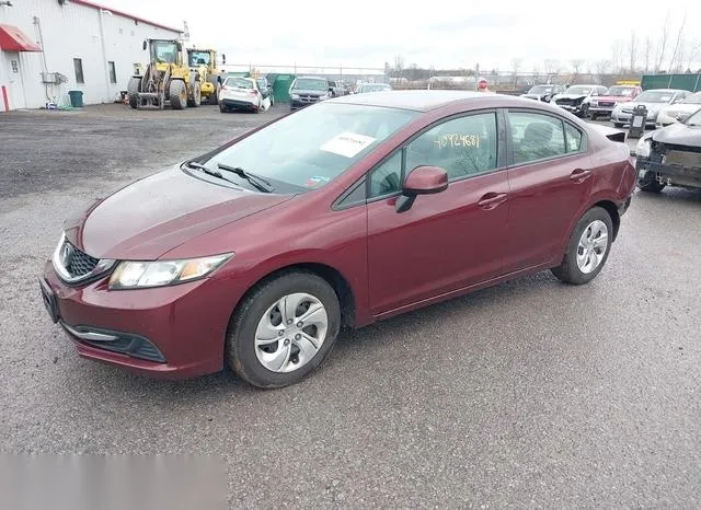 2HGFB2F51DH563449 2013 2013 Honda Civic- LX 2