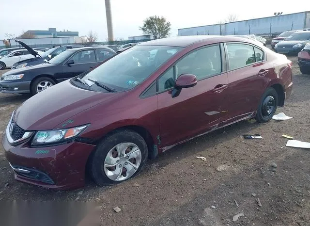 2HGFB2F56DH600933 2013 2013 Honda Civic- LX 2