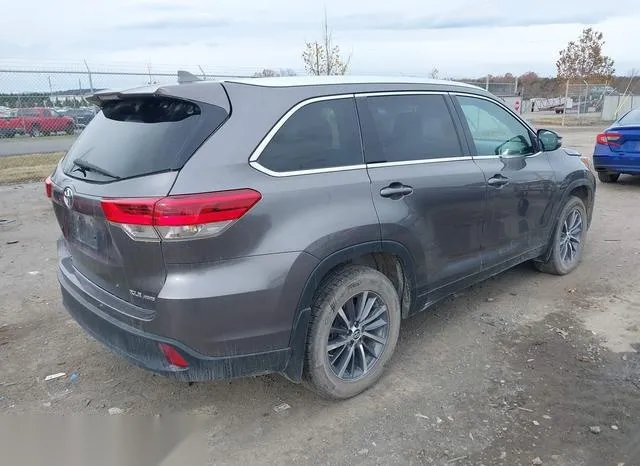 5TDJZRFH3KS607117 2019 2019 Toyota Highlander- Xle 4