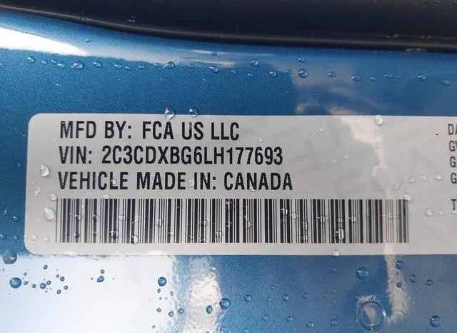 2C3CDXBG6LH177693 2020 2020 Dodge Charger- Sxt Rwd 9