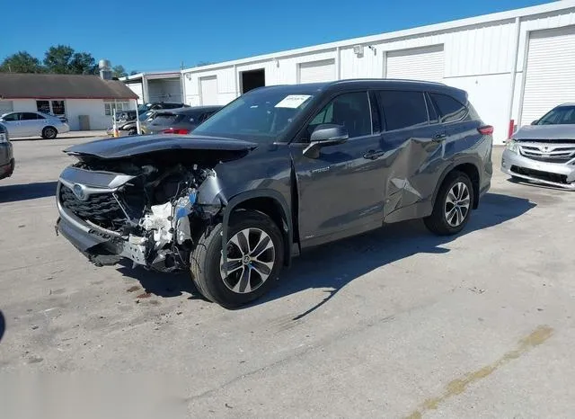 5TDGBRCH0LS501759 2020 2020 Toyota Highlander- Hybrid Xle 2