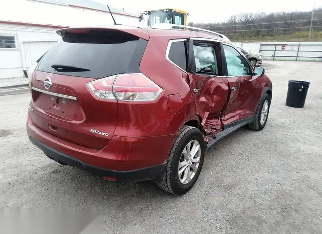 KNMAT2MV0FP536640 2015 2015 Nissan Rogue- SV 4