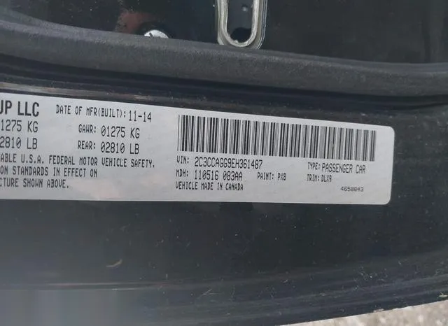 2C3CCAGG9EH361487 2014 2014 Chrysler 300- 300S 9